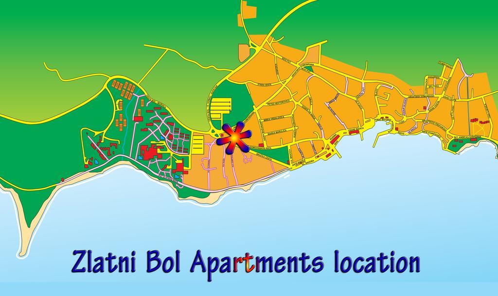 Zlatni Bol Apartments 객실 사진